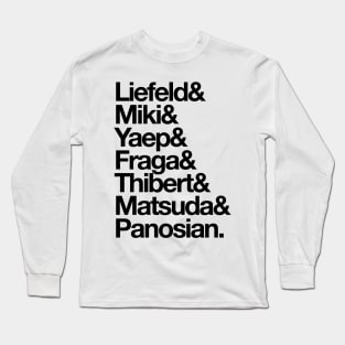 Extreme Line-Up (Black Letters) Long Sleeve T-Shirt